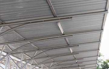 installing Martin Moor metal roofing